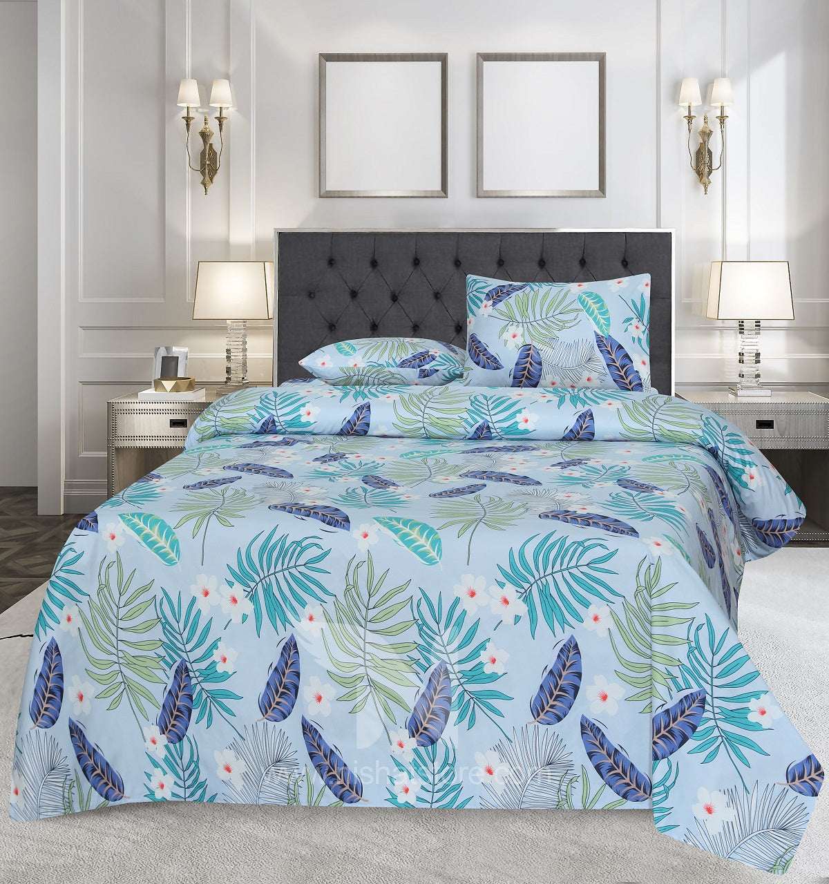 Double Bed Sheet Design NC-M 7192 - Nishat Creative Store
