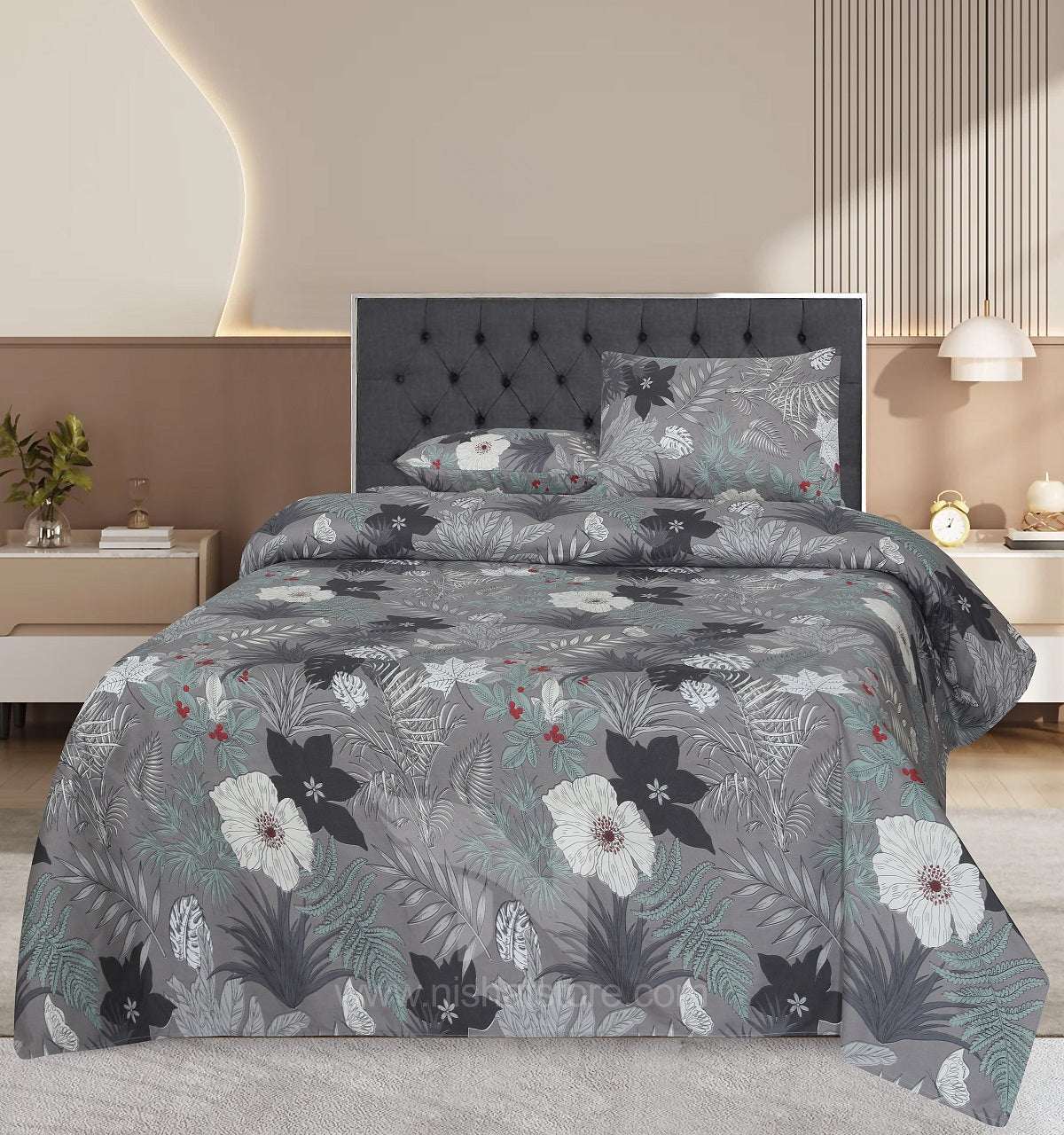 Double Bed Sheet Design NC-M 7208 - Nishat Creative Store