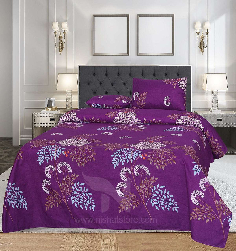 Double Bed Sheet Design NC-M 7213 - Nishat Creative Store