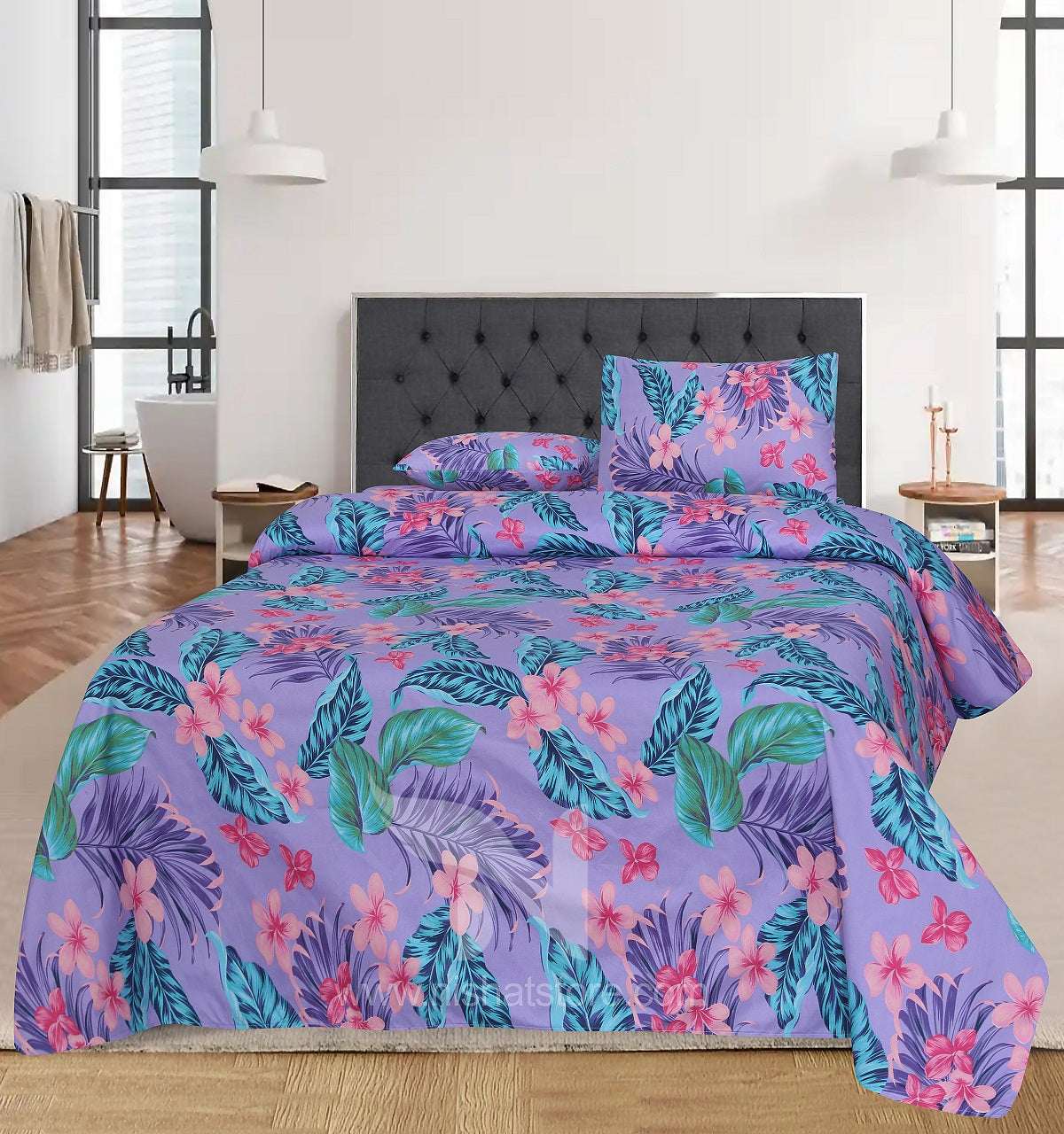 Double Bed Sheet Design NC-M 7221 - Nishat Creative Store