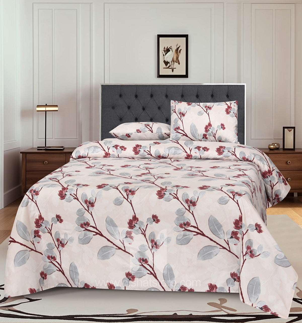 Double Bed Sheet Design NC-M 7250 - Nishat Creative Store