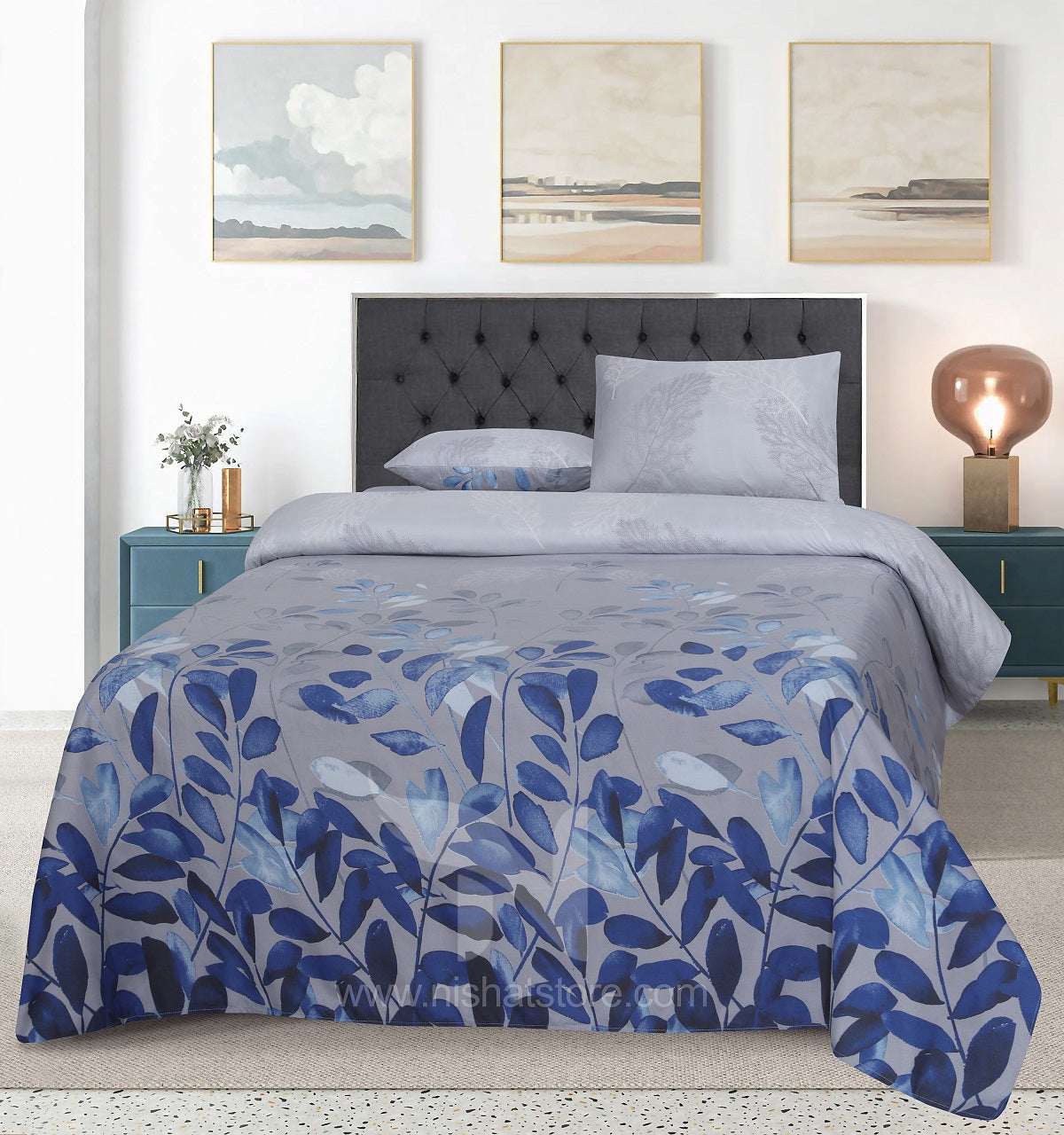 Double Bed Sheet Design NC-M 7263 - Nishat Creative Store