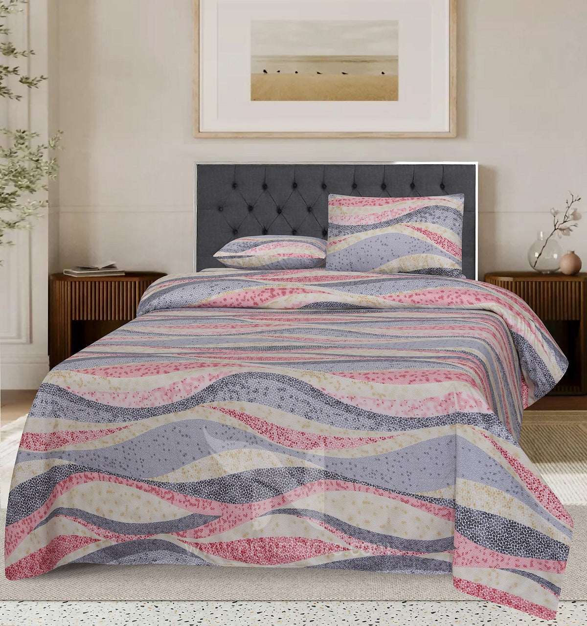 Double Bed Sheet Design NC-M 7267 - Nishat Creative Store