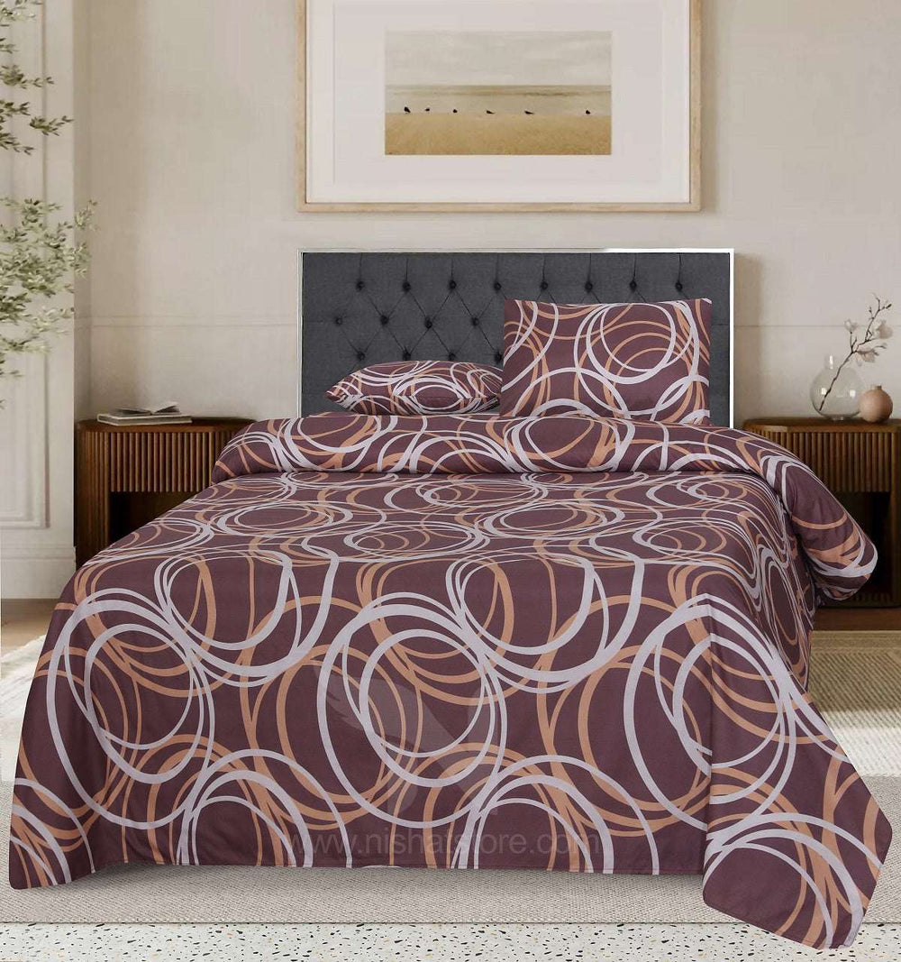 Double Bed Sheet Design NC-M 7268 - Nishat Creative Store
