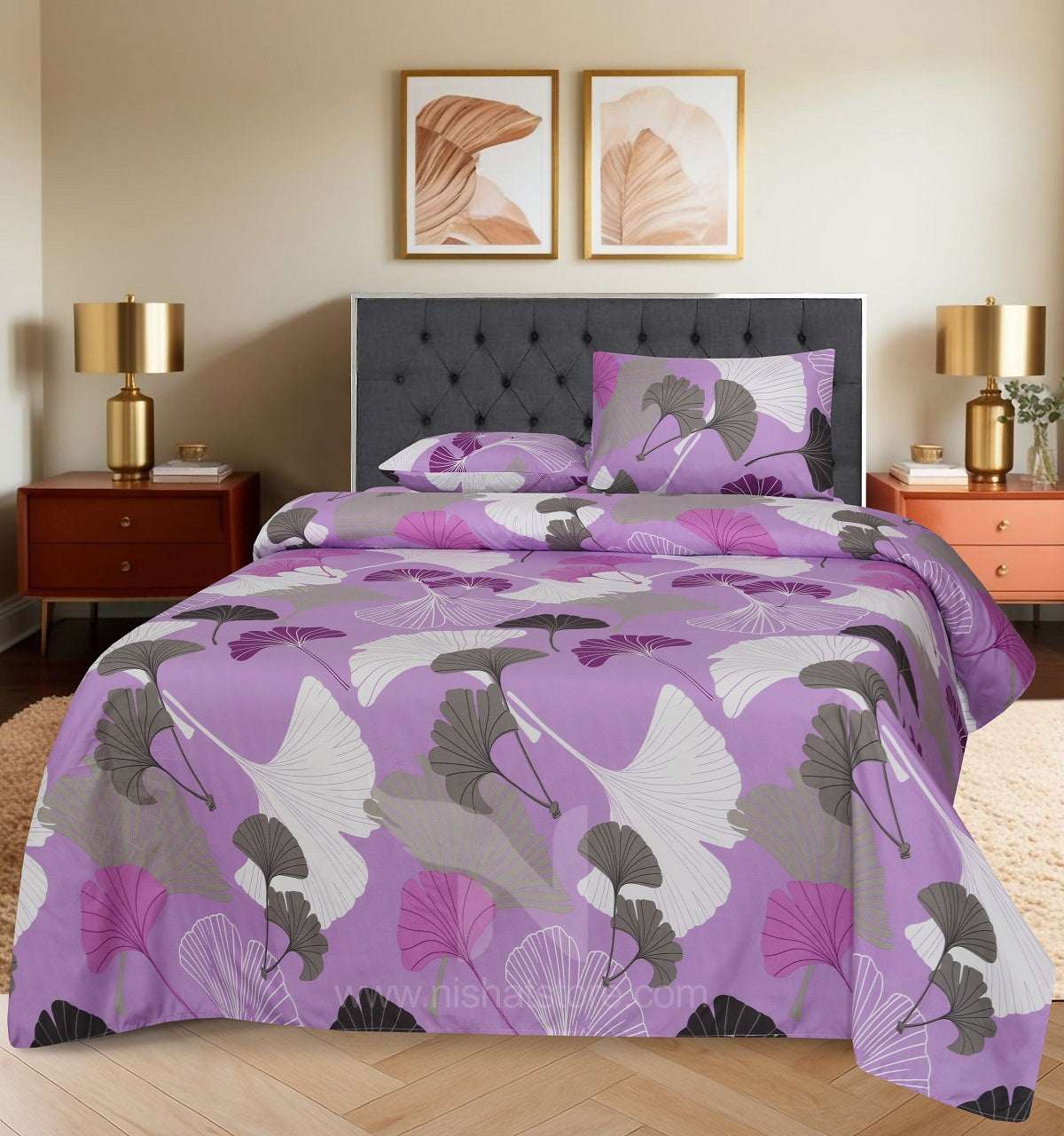 Double Bed Sheet Design NC-M 7312 - Nishat Creative Store