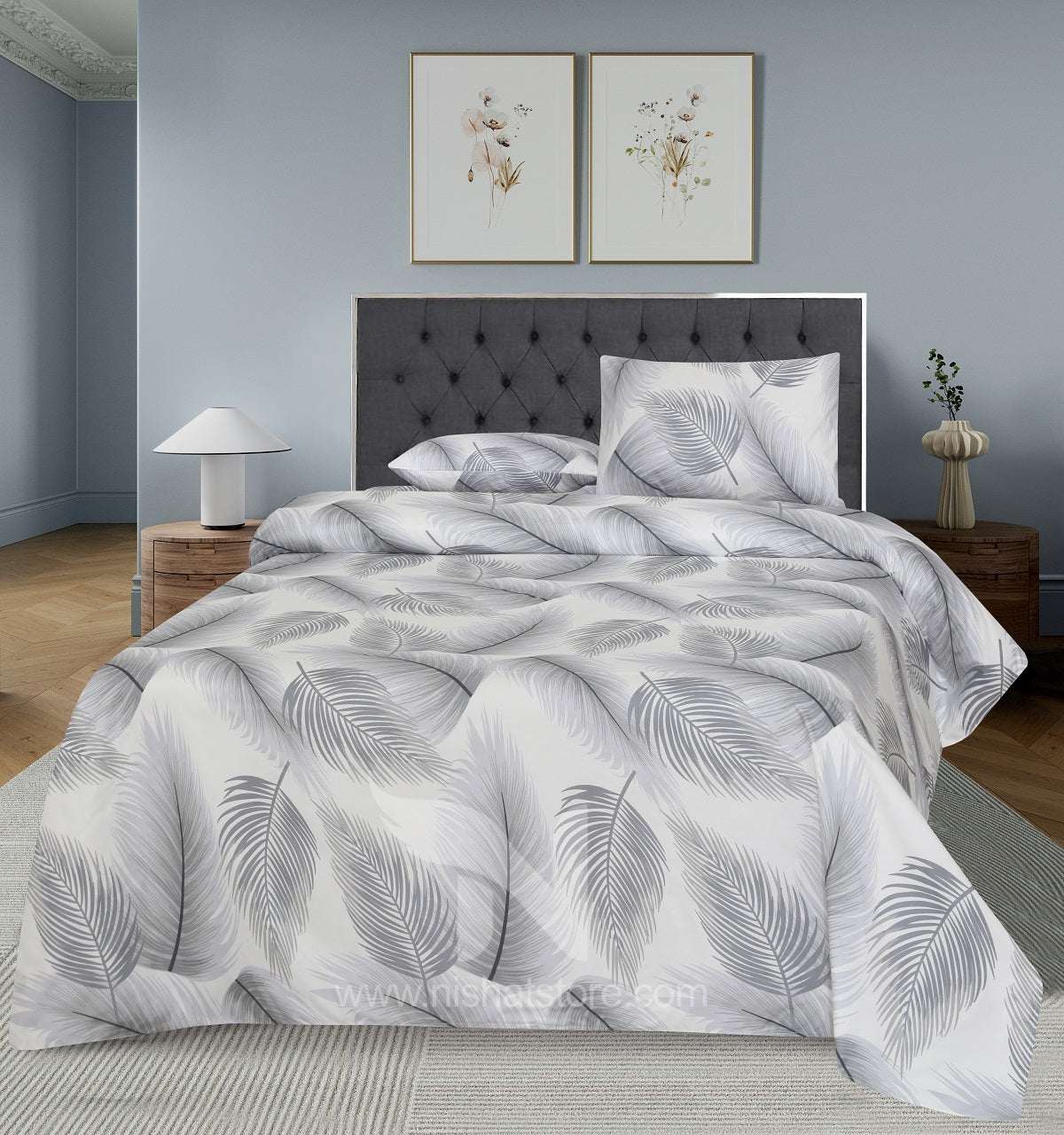 Double Bed Sheet Design NC-M 7341 - Nishat Creative Store