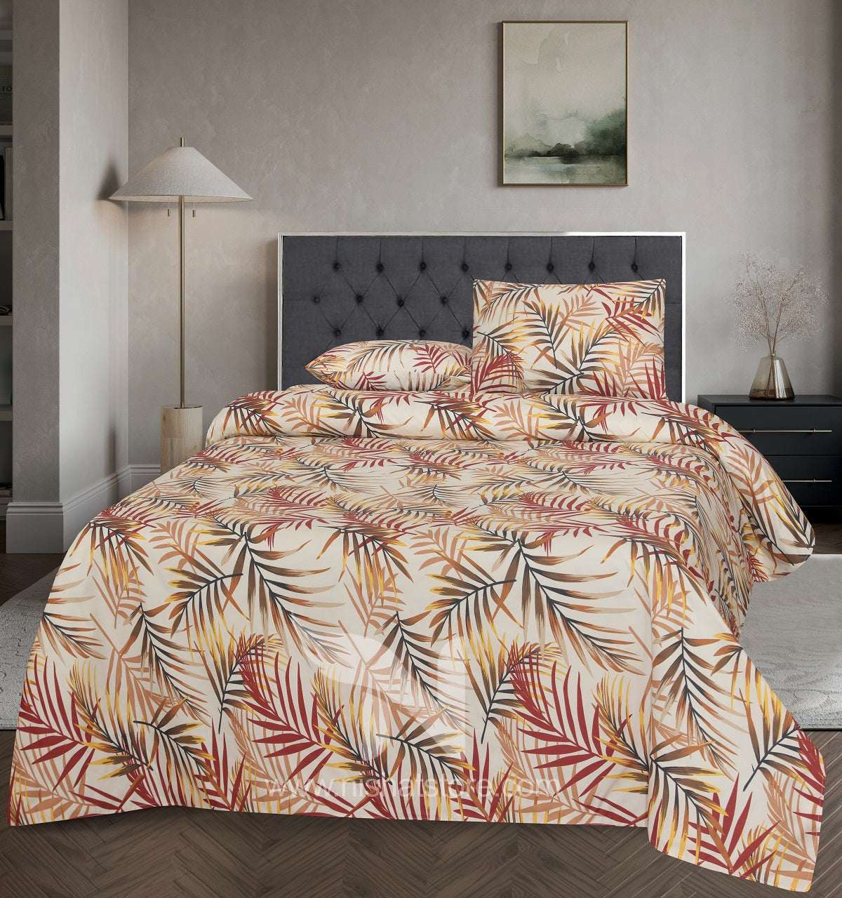Double Bed Sheet Design NC-M 7343 - Nishat Creative Store