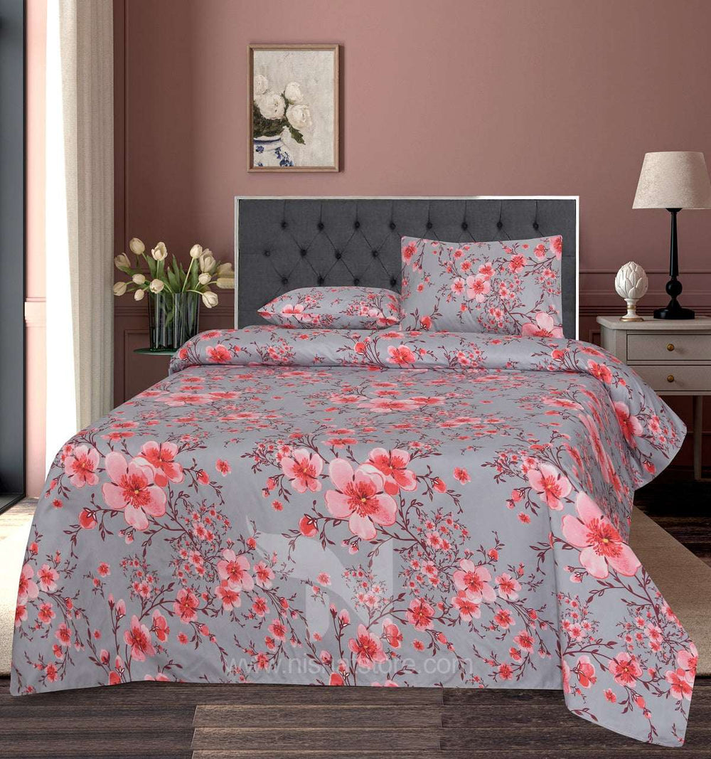 Double Bed Sheet Design NC-M 7344 - Nishat Creative Store