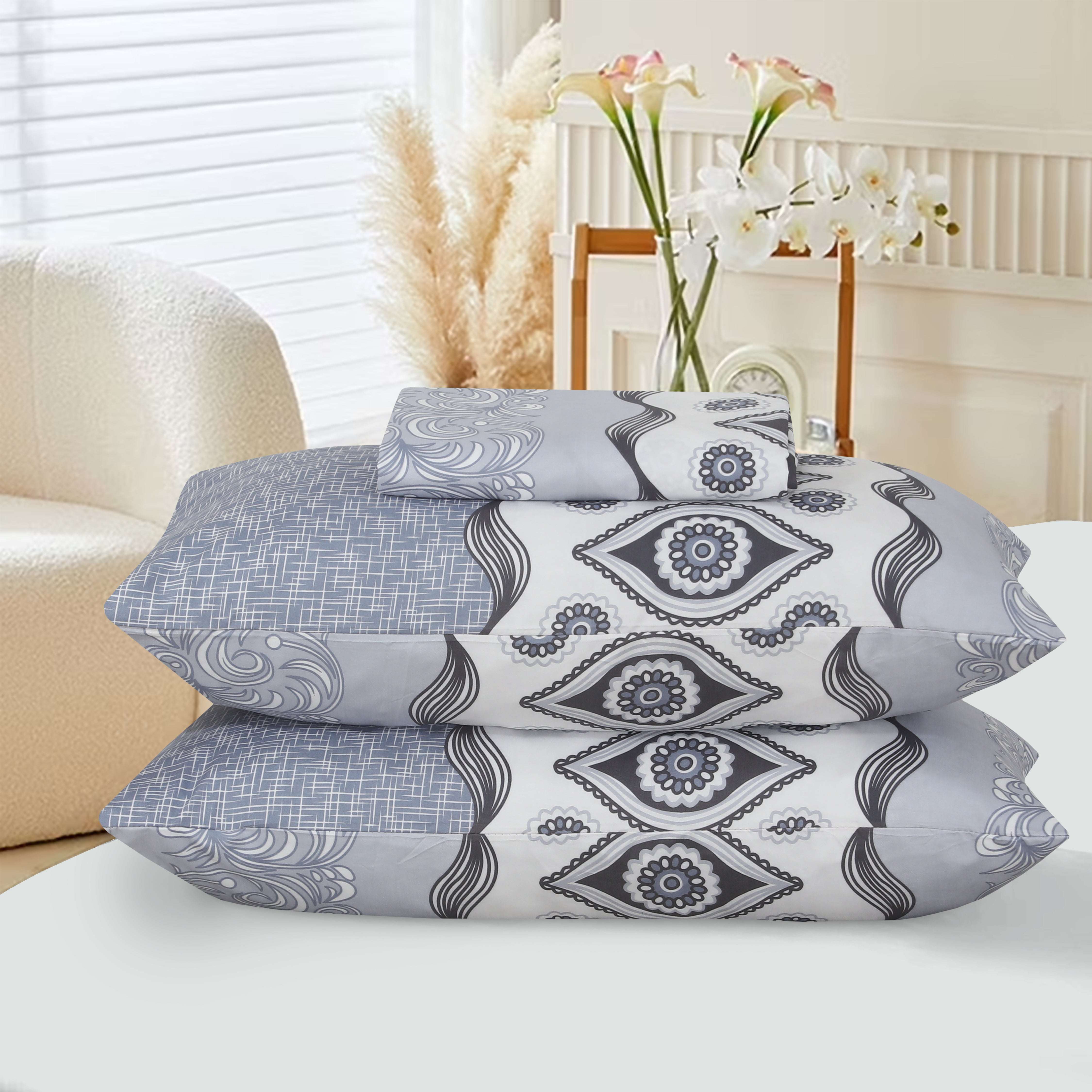 Double Bed Sheet Design NC-M 7352 - Nishat Creative Store