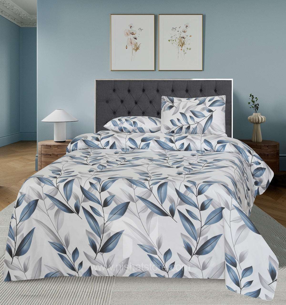 Double Bed Sheet Design NC-M 7359 - Nishat Creative Store