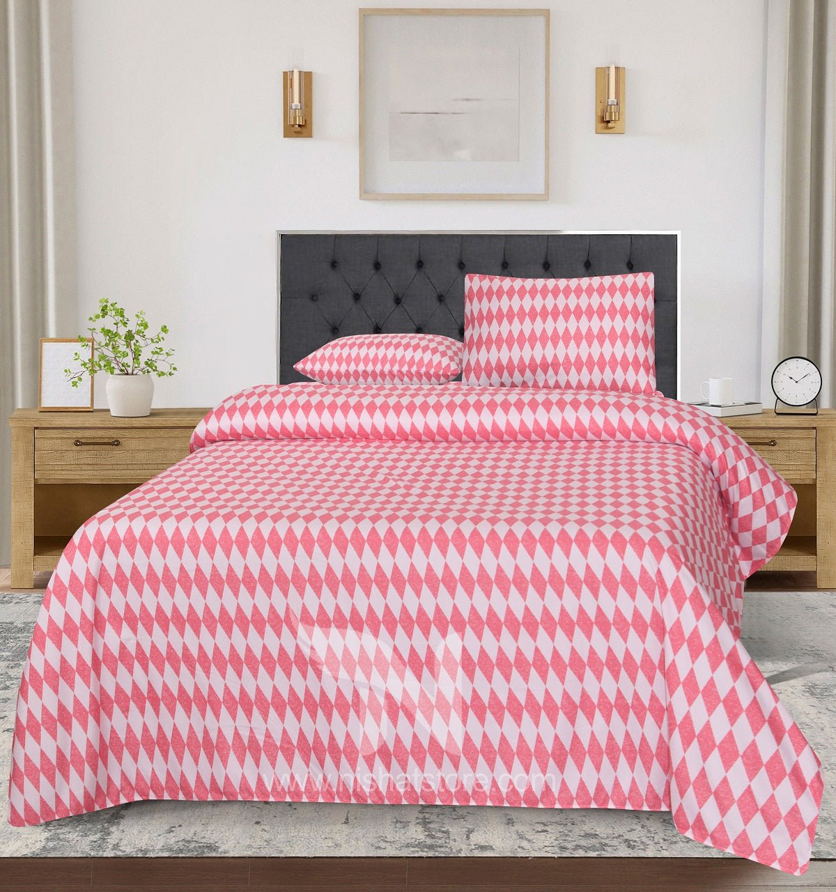 Double Bed Sheet Design NC-M 7456 - Nishat Creative Store