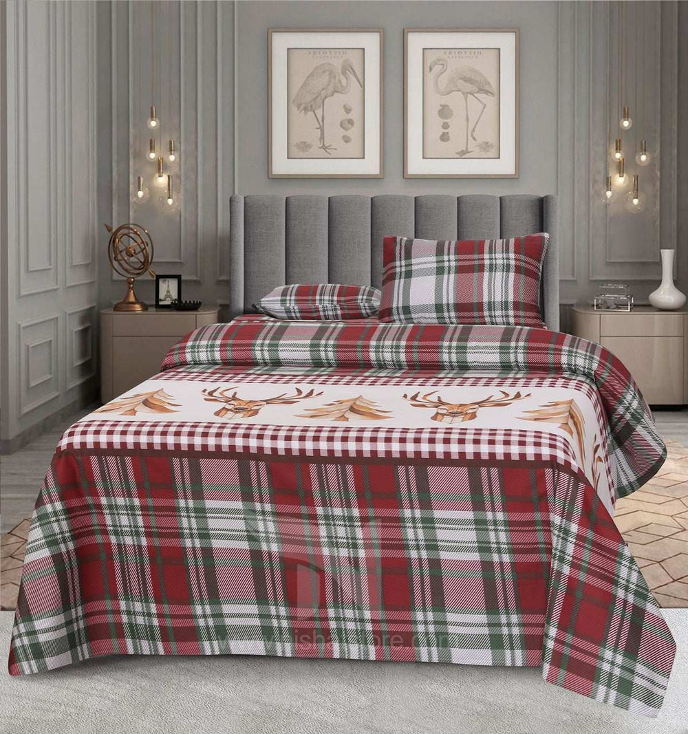 Double Bed Sheet Design NC-S 7038 - Nishat Creative Store