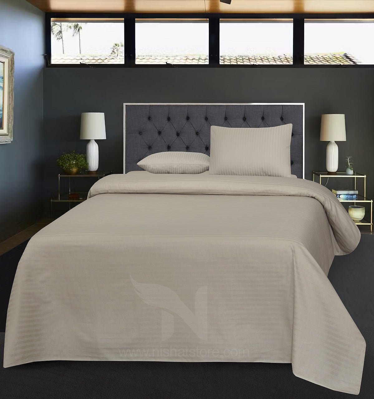 Double Bed Sheet Design NC-S 7066 - Nishat Creative Store