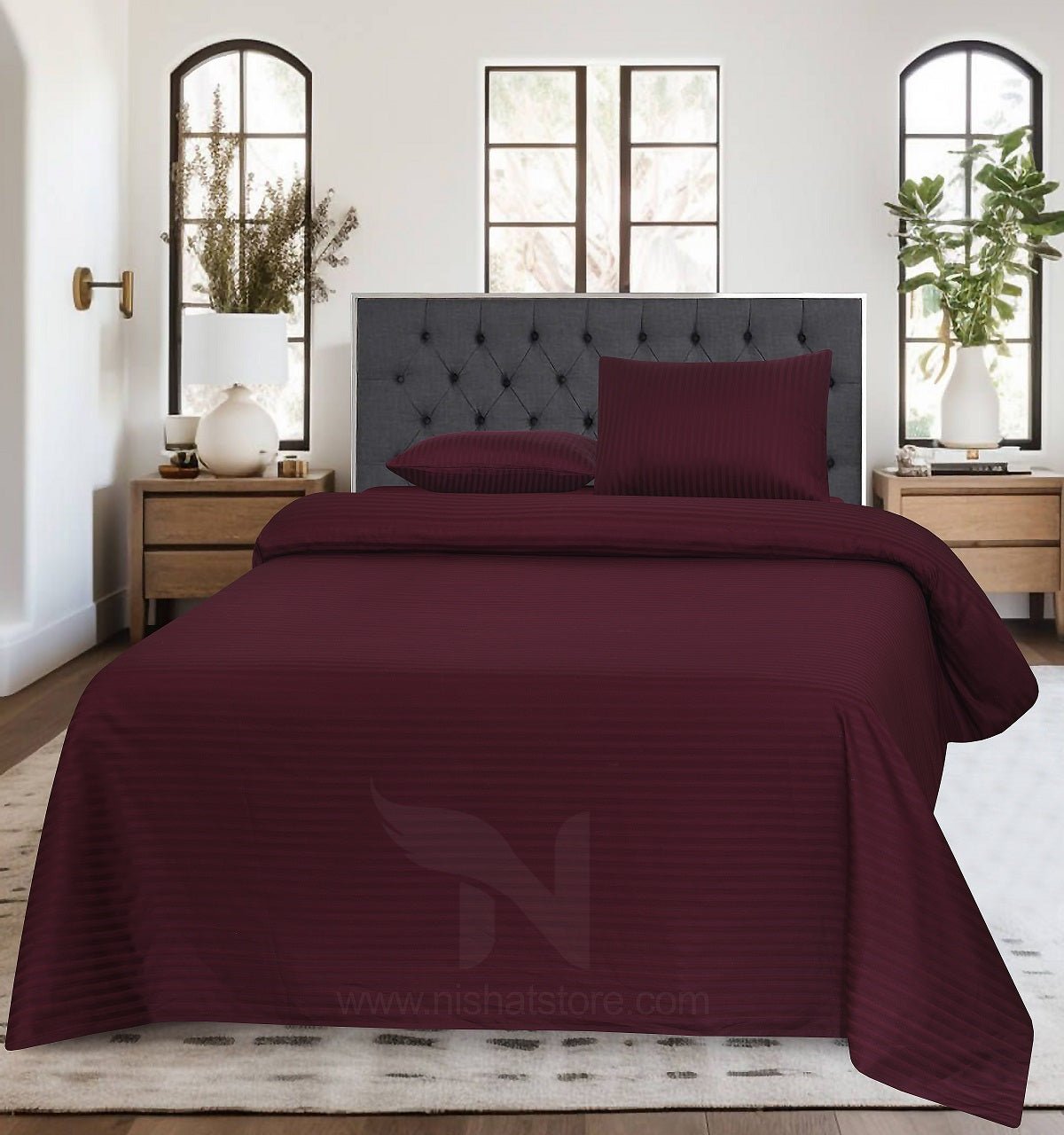 Double Bed Sheet Design NC-S 7068 - Nishat Creative Store