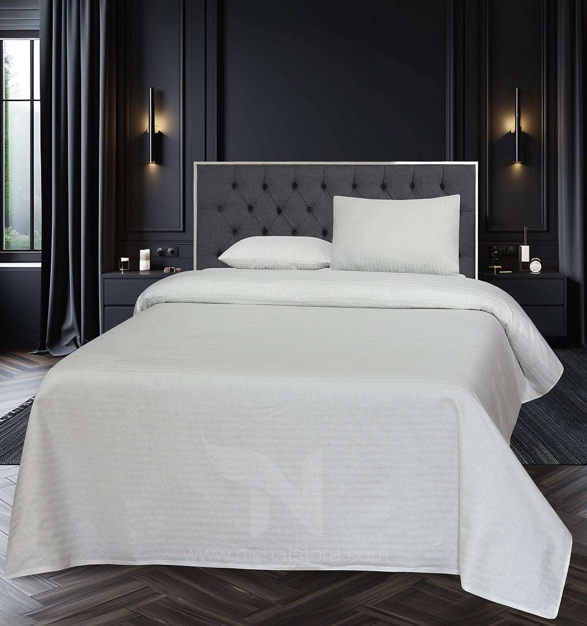 Double Bed Sheet Design NC-S 7161 - Nishat Creative Store