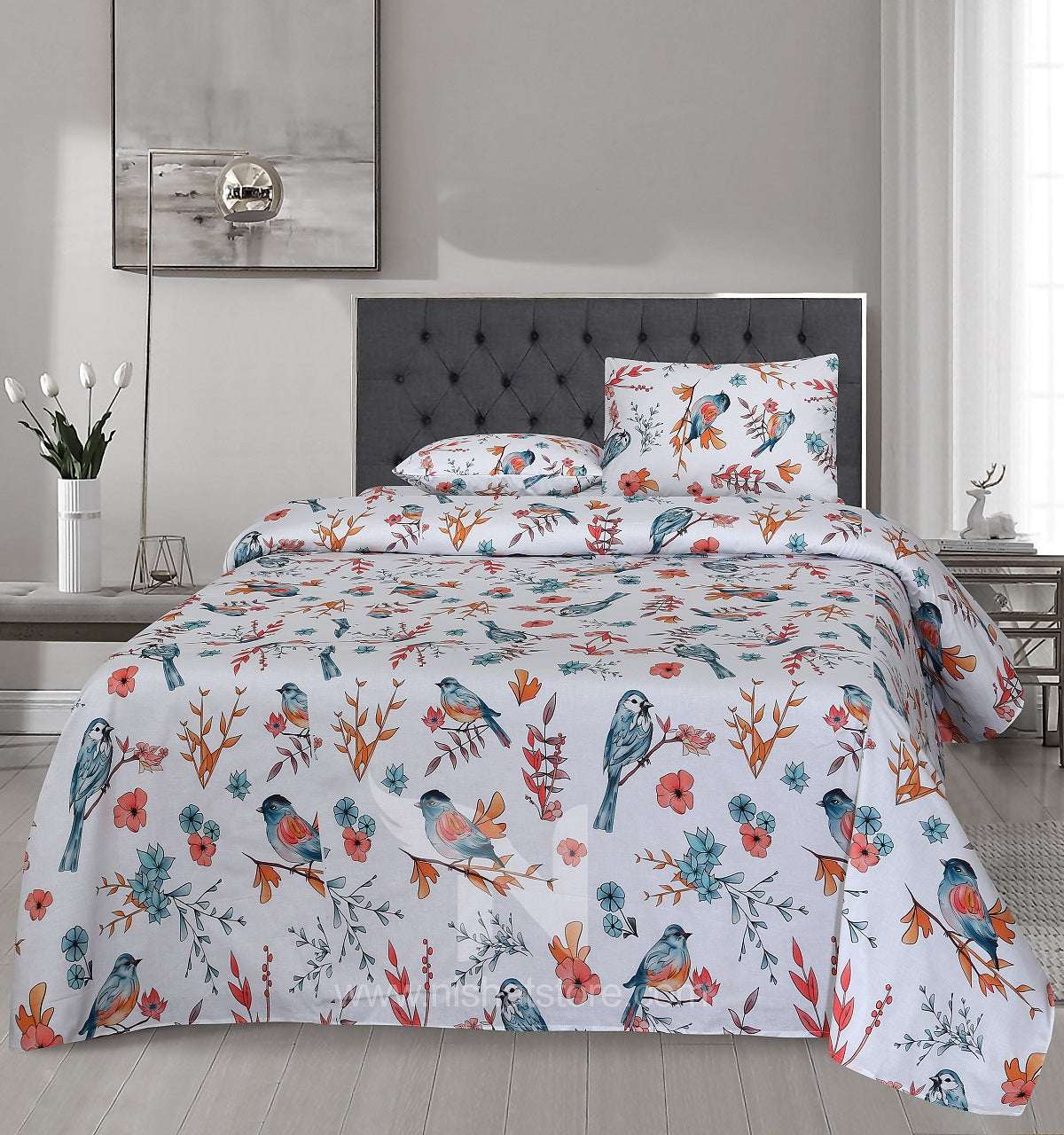 Double Bed Sheet Design NC-S 7231 - Nishat Creative Store