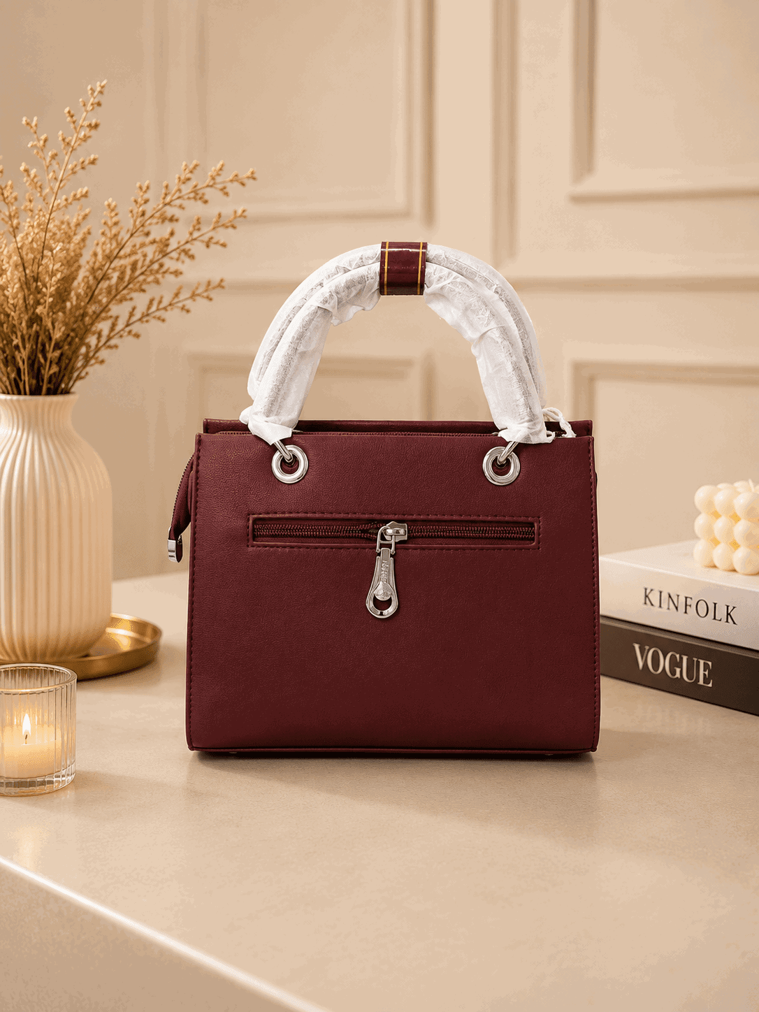 Dual Grace Satchel Bag - Nishat Creative Store