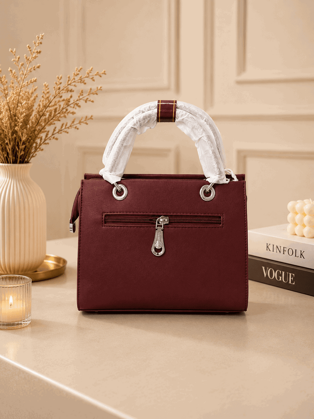 Dual Grace Satchel Bag - Nishat Creative Store