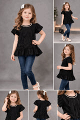 Elegant Charm Peplum Shirt