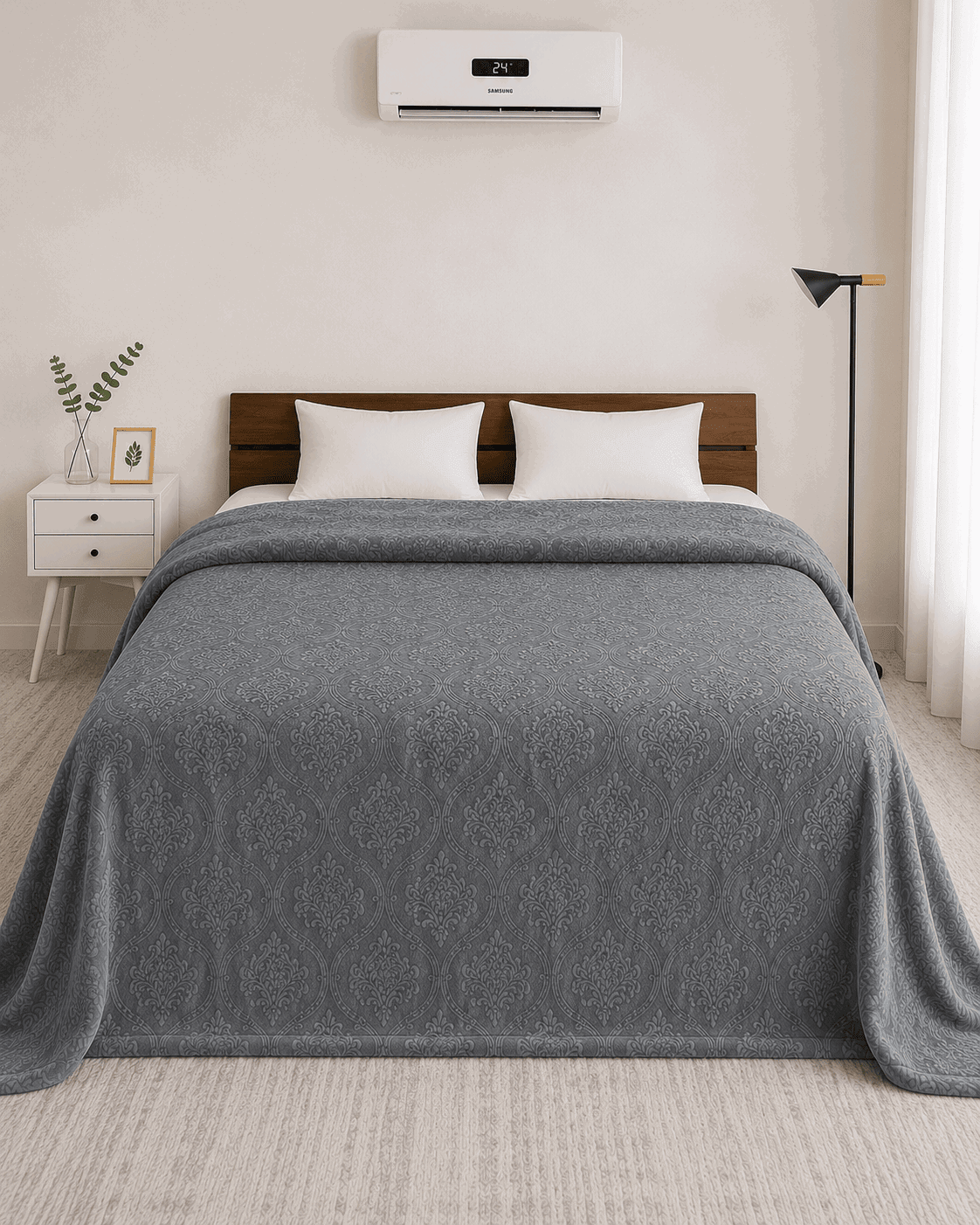 Embossed Double Blanket NCS 224 - Nishat Creative Store