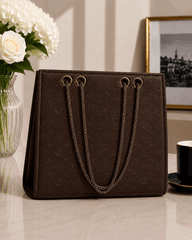 Embossed LV Monogram Tote Bag - Nishat Creative Store