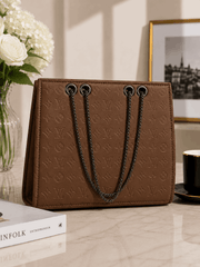 Embossed LV Monogram Tote Bag - Nishat Creative Store