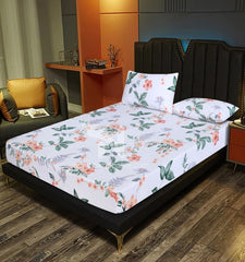 Fitted Double Bed Sheet DS# 228 - Nishat Creative Store