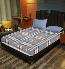 Fitted Double Bed Sheet DS# 229 - Nishat Creative Store
