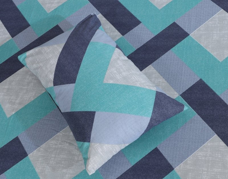 Fitted Double Bed Sheet DS# 244 - Nishat Creative Store