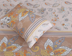 Fitted Double Bed Sheet DS# 249 - Nishat Creative Store