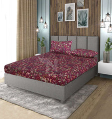 Fitted Double Bed Sheet DS 331 - Nishat Creative Store