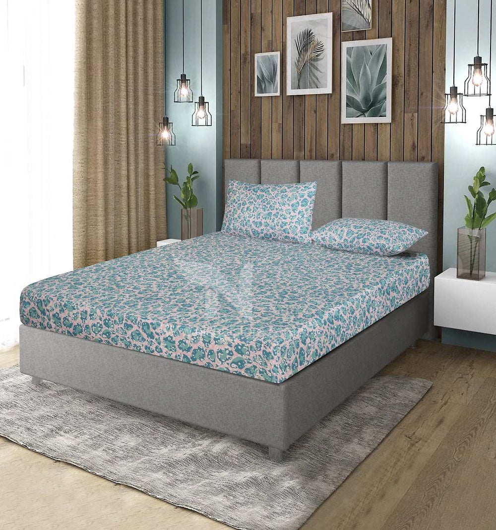 Fitted Double Bed Sheet DS 358 - Nishat Creative Store