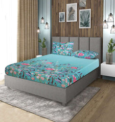 Fitted Double Bed Sheet DS 361 - Nishat Creative Store
