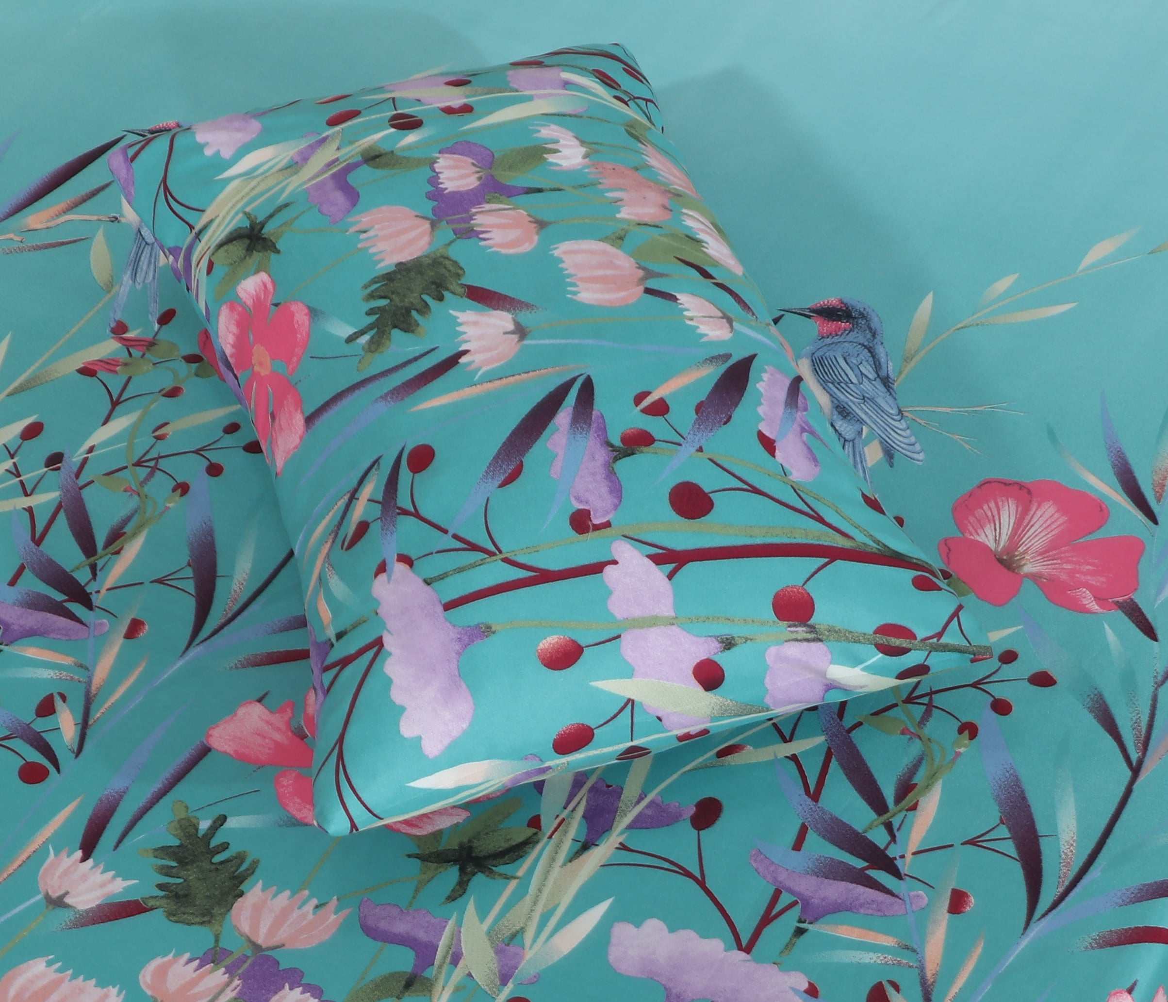 Fitted Double Bed Sheet DS 361 - Nishat Creative Store