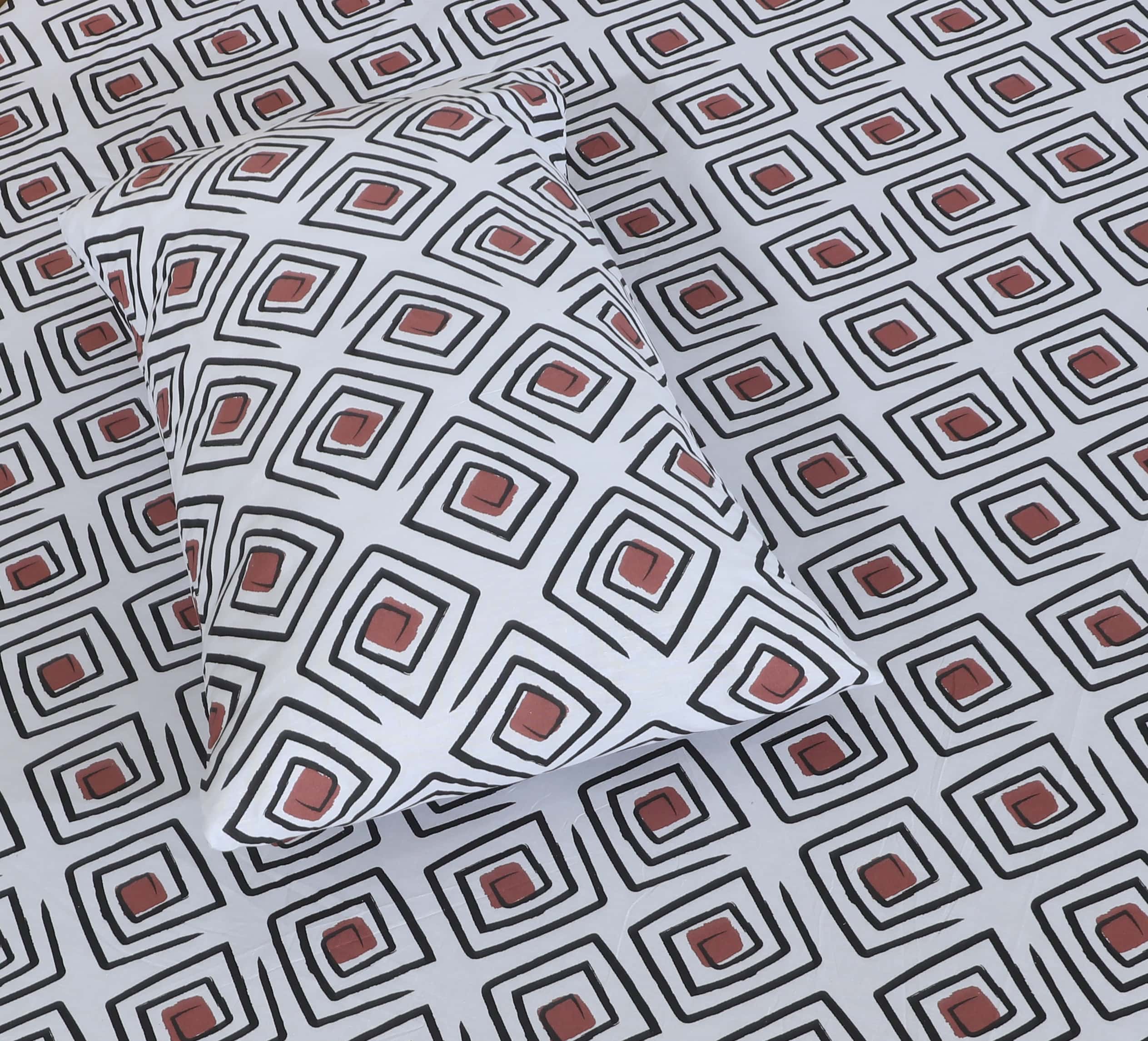 Fitted Double Bed Sheet DS 378 - Nishat Creative Store