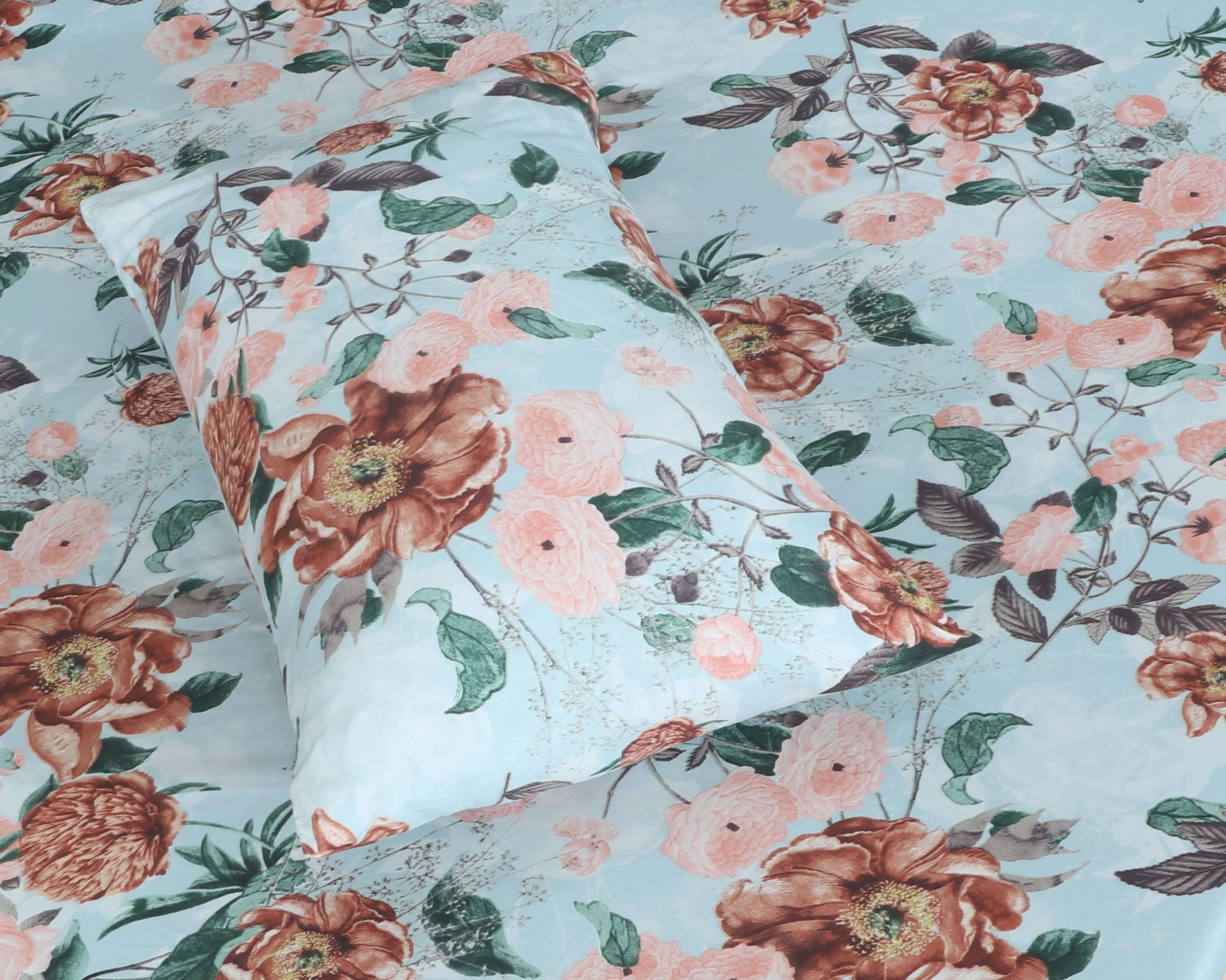 Fitted Double Bed Sheet DS 382 - Nishat Creative Store