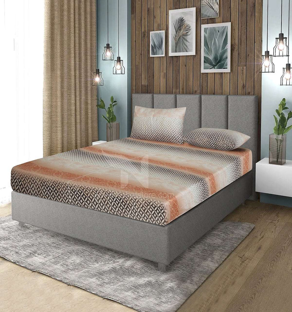 Fitted Double Bed Sheet DS 388 - Nishat Creative Store