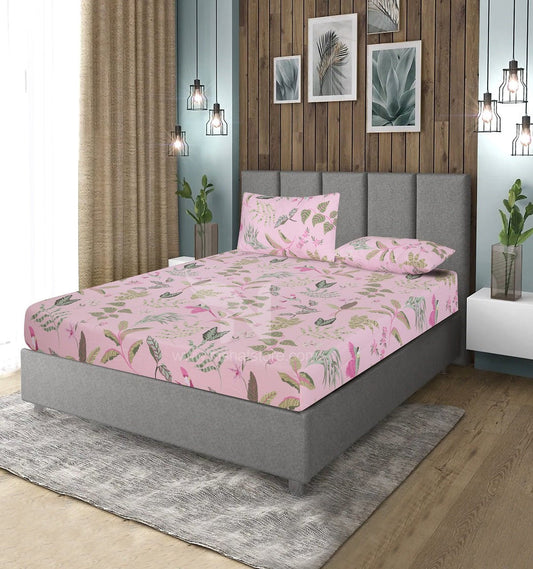 Fitted Double Bed Sheet DS# 412 - Nishat Creative Store
