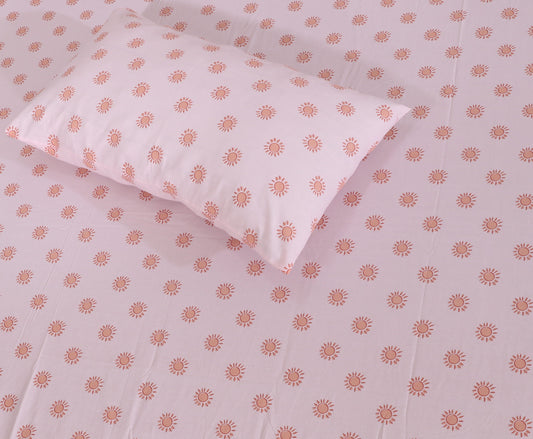Fitted Double Bed Sheet DS# 417 - Nishat Creative Store