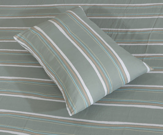 Fitted Double Bed Sheet DS# 427 - Nishat Creative Store