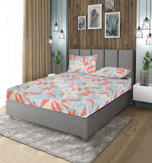 Fitted Double Bed Sheet DS# 428 - Nishat Creative Store