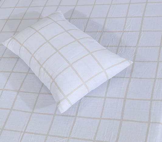 Fitted Double Bed Sheet DS# 429 - Nishat Creative Store
