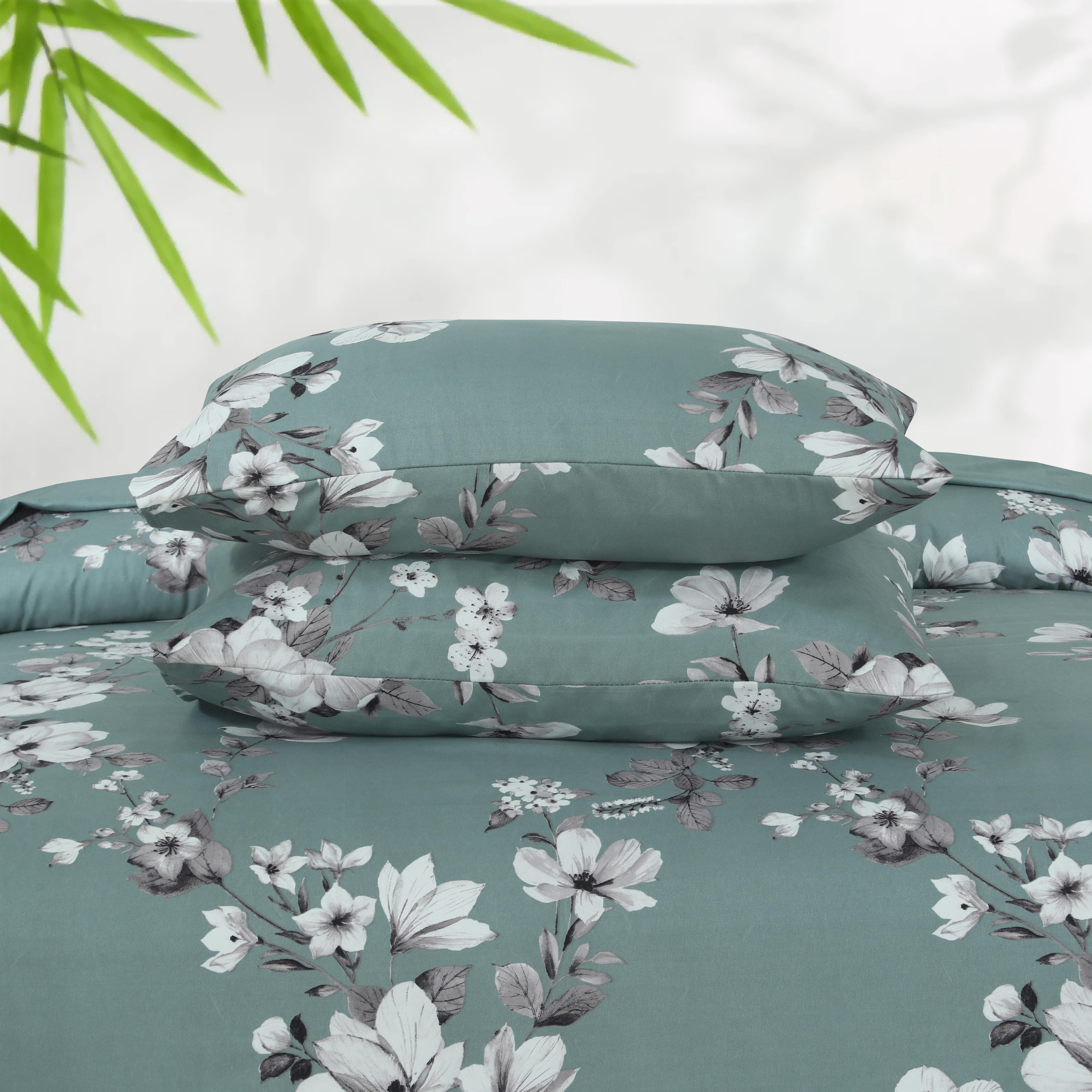 Floral Quilt Cover 6 Pcs Design 212 - Nishat Creative Store
