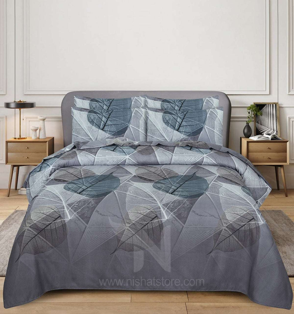 Floral Quilt Cover 6 Pcs Design 216 - Nishat Creative Store
