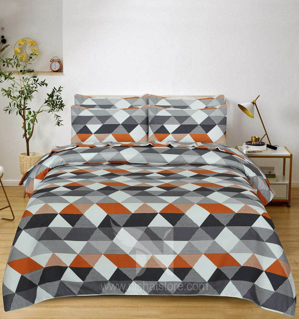 Floral Quilt Cover 6 Pcs Design 220 - Nishat Creative Store
