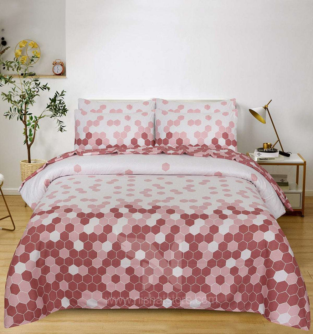 Floral Quilt Cover 6 Pcs Design 221 - Nishat Creative Store