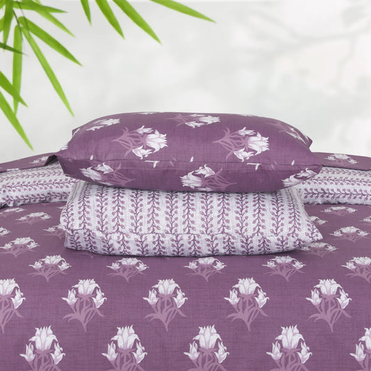 Floral Quilt Cover 6 Pcs Design #264 - Nishat Creative Store