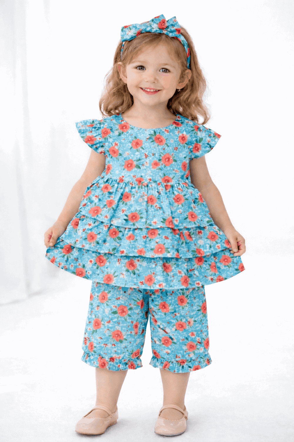 Floral Summer Children's outfit