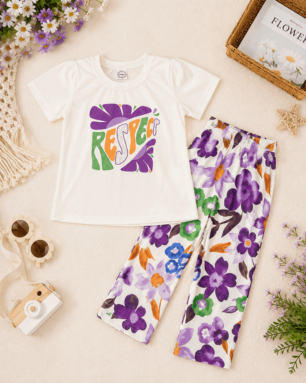 Flower Pop Summer Outfit
