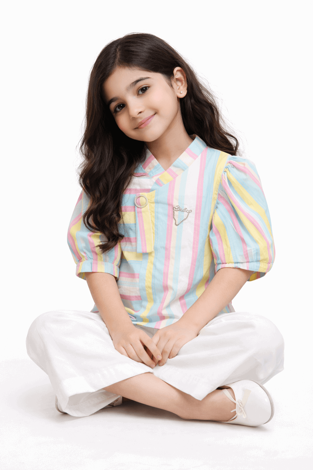 Girl Shirt & Trouser 2 Pcs